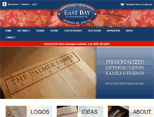 Tablet Screenshot of eastbaycuttingboards.com